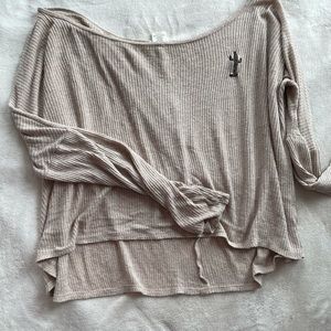 Wet Seal off the shoulder shirt